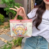 Модный универсальный шоппер, тканевый мешок для путешествий, барсетка, льняная сумка