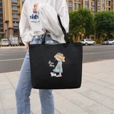 Шоппер, портативная модная вместительная и большая льняная сумка для выхода на улицу, барсетка