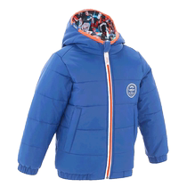 Di Cannon Childrens cotton suit Two sides wearing boy girl baby Winter waterproof clip cotton thickened jacket WEDZE1