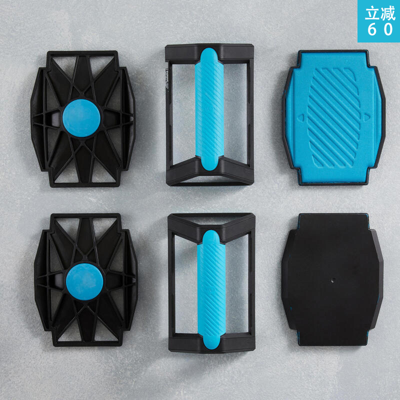 Decathlon Voltaire stepped up the housefitness equipment three in one men trained the abdominal wheel slide tray EYB3