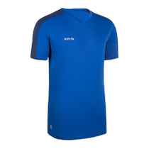 Decathlon childrens football uniform lightweight basic football uniform set breathable sports T-shirt short-sleeved shorts KIDK