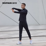 Демисезонный спортивный костюм для спортзала, быстросохнущий комплект для тренировок, мужской лонгслив, для бега