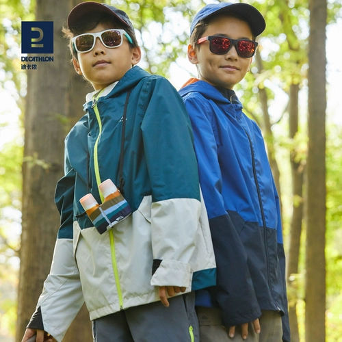 Детская летняя дорожная дышащая водонепроницаемая куртка для мальчиков