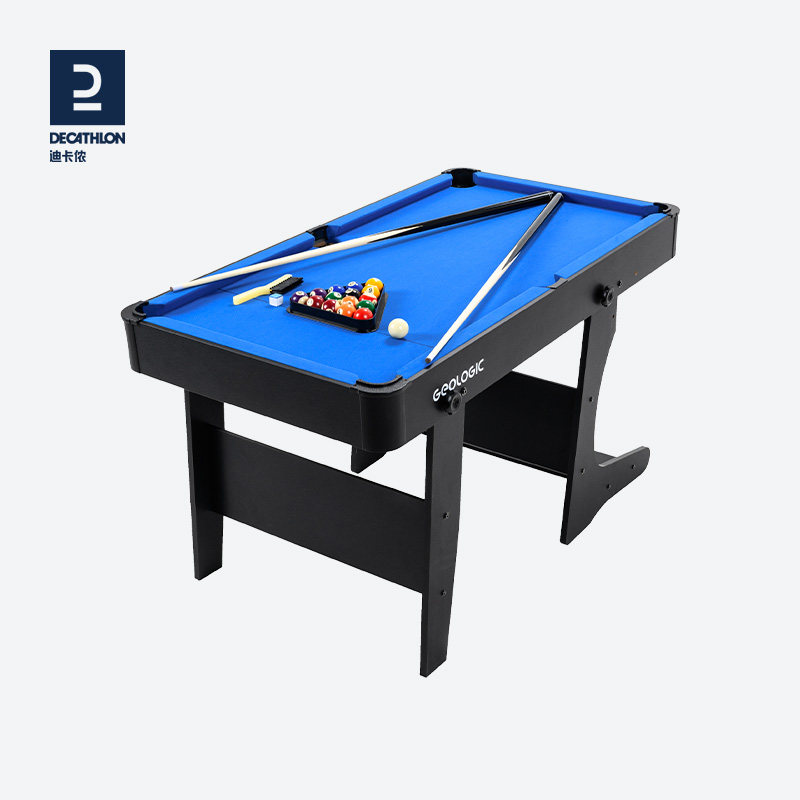 Dickom Table Tennis Table Home Children Adults Can Fold Small Family Table Tennis Table Black eight Indoor Standard IVG6
