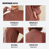 Спортивный быстросохнущий весенний летний базовый лонгслив, дорожная футболка, одежда для йоги, для бега