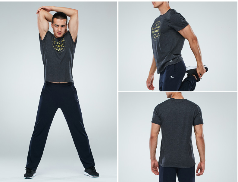 Tshirt de sport homme DOMYOS 8351541 - Ref 458956 Image 13