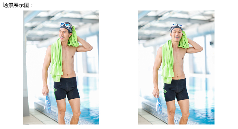 Decathlon khô bơi khăn tắm du lịch khăn thấm bơi khăn trẻ em người lớn bãi biển di động NAB E bikini đen