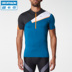 Decathlon thể thao bó sát áo thun nam mùa xuân và mùa thu nhanh khô ngoài trời đào tạo đua xe off-road chuyên nghiệp chạy tay áo ngắn RUN C áo ba lỗ nam tập gym Áo phông thể thao