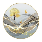 Jinlu String Sound Light Luxury Decorative Decorative Painting с лампой светодиодные волосы световые волосы круглый ресторан роспись коридоры заканчиваются краской