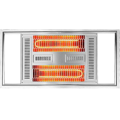 浴霸集成吊顶碳纤维风暖卫生间灯暖暖风机浴室取暖器黄金管三合一