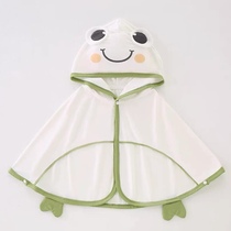 Childrens sun-proof cloak UPF50 - ℃ ice sensor should be cooler to protect the sun (80 90 100 yards)