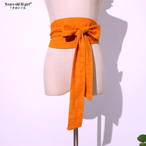 Dance wear hot selling belly dance 2021 new flamenco cotton and linen flamenco waistband brand design FLY03