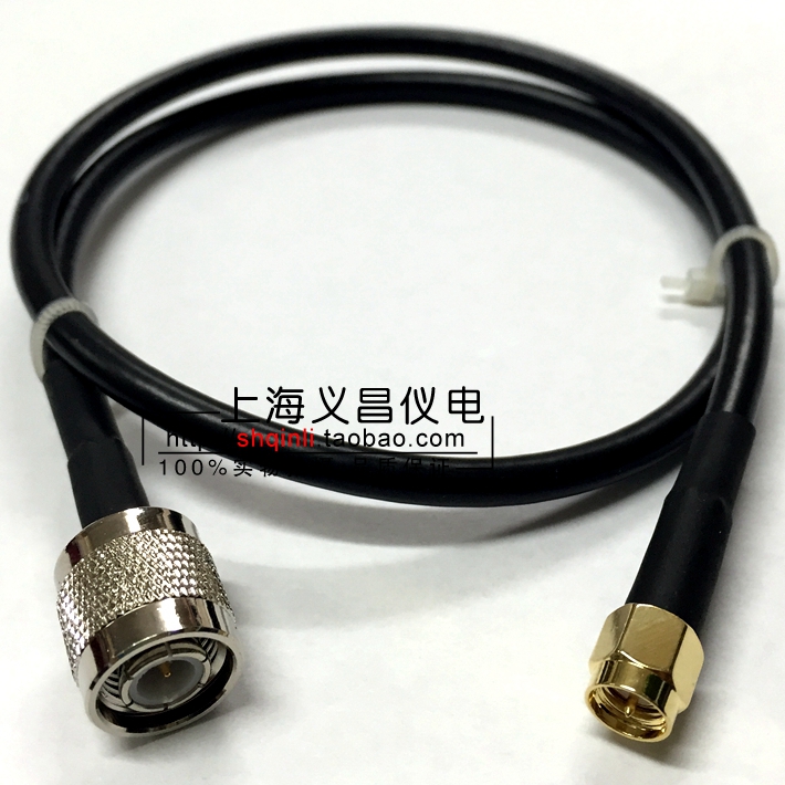 TNC Revolution SMA Male SMA Connecting Wire Feeder Line TNC-SMA-JJ switching line SYV50-3 jumper
