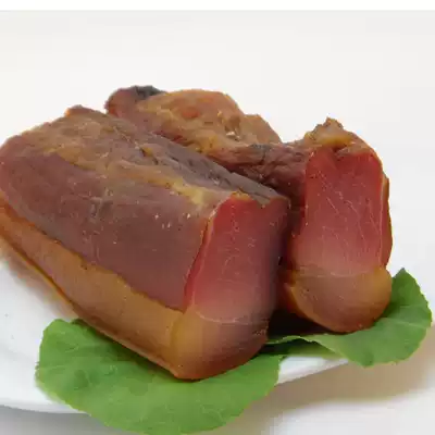 Sichuan specialty dried bacon hind leg meat two knife meat non-smoked Beichuan Old Bacon Bacon Bacon 500g
