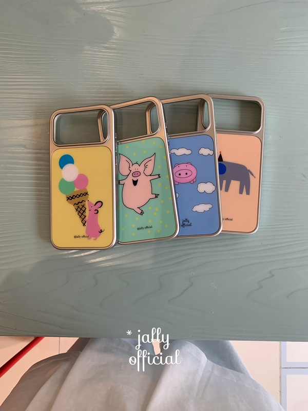 Jally Monday Store Original Design "Animal Party" Animal Party Magnetic Phone Case for iPhone 18 Pro Max with Silver Edge, Couple Style, Sister Style, Funny Design Jally Monday Store Original Design "Animal Party" Animal Party Magnetic Phone Case for iPhone 18 Pro Max with Silver Edge, Couple Style, Sister Style, Funny Design