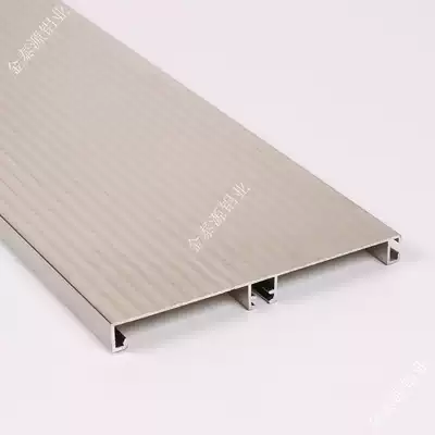 Aluminum alloy skirting board Pure aluminum alloy skirting board Overall cabinet skirting board Wall corner protection Aluminum alloy corner protection