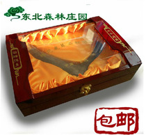 Changbai Mountain Deer Farm Northeast specialty sika deer antler slices gift box original slices first crop two bars gift gift Dragon Boat Festival