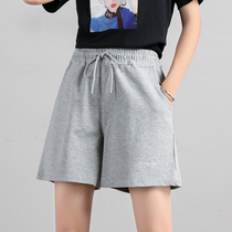 2021 summer sports shorts women wear three-piece pants loose high waist casual pants a character thin hot pants tide ins