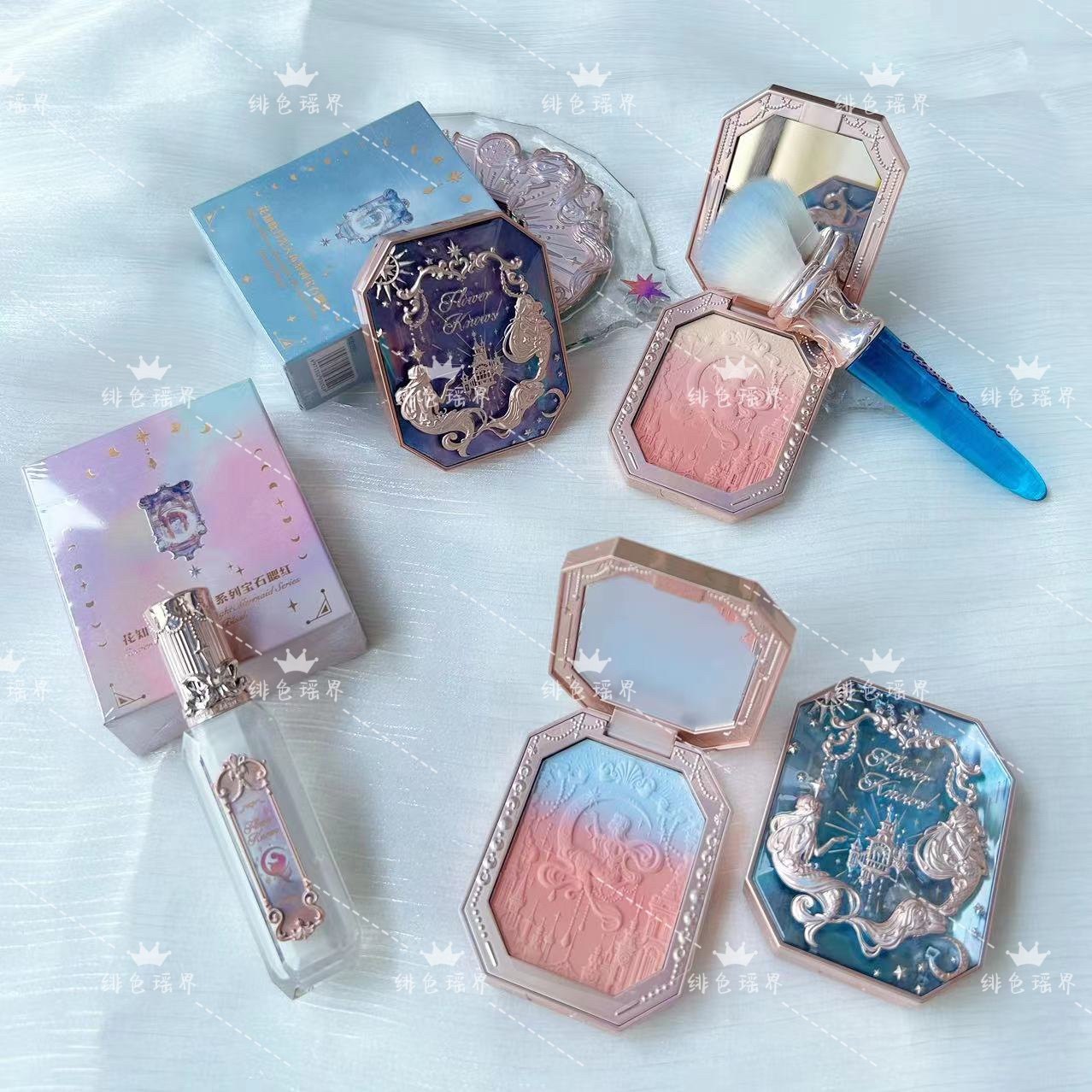 [in stock] flower knows moonlight mermaid gemstone blush three-color ...