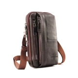 Кожаный универсальный ремень, мобильный телефон для пожилых людей, водоотталкивающая защитная сумка, маленькая небольшая сумка, для среднего возраста