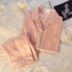 HJ-2211# Pink Houndstooth