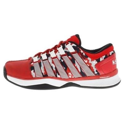 Giày tennis nam K.Swiss Geshiwei Giày thể thao Hypercourt màu đỏ ngụy trang thoáng khí sneaker nam