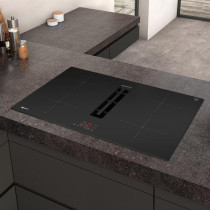 German imported NEFF N50 80cm glass edge protruding embedded induction cooker integrated under the smoke