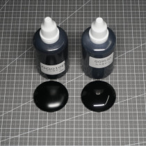 GG953 glossy black patchwork chief continental water-based model paint