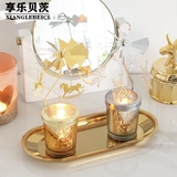 Свеча терраса девушка Сердце мечтает вращать мрачные свечи свеча свеча свеча