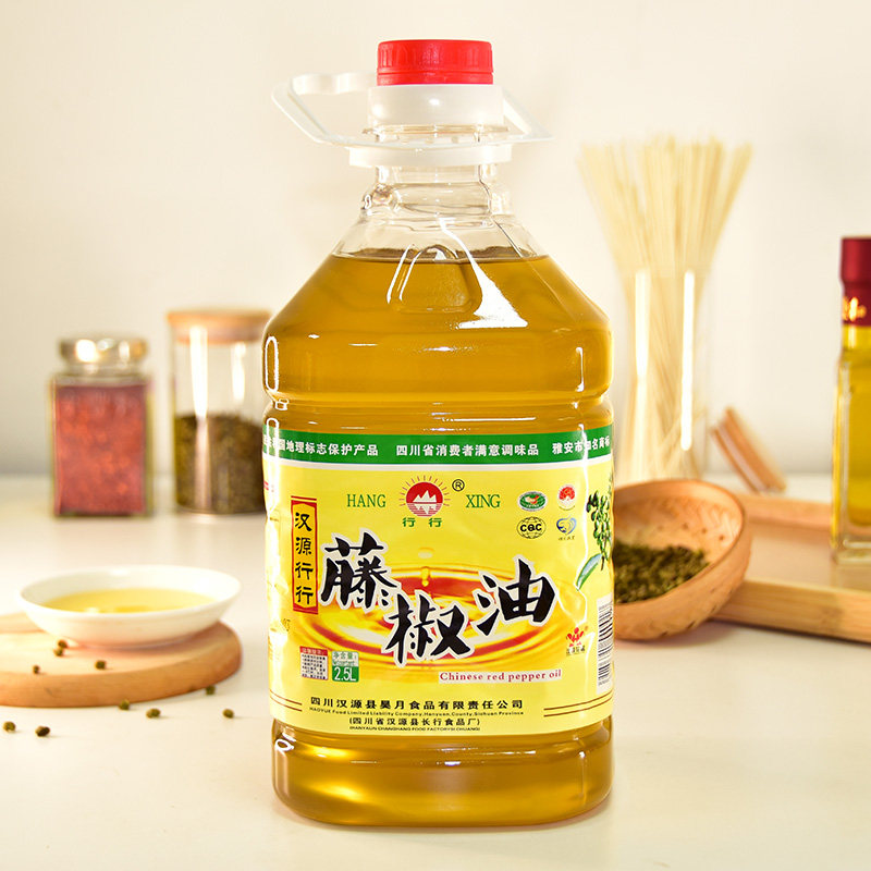 Sichuan Line Hemp Pepper Oil 2 5L sesame oil Han source Pepper Oil Cold Pressed Teal and Sesame Oil Rice Noodle Hot Pot Noodle