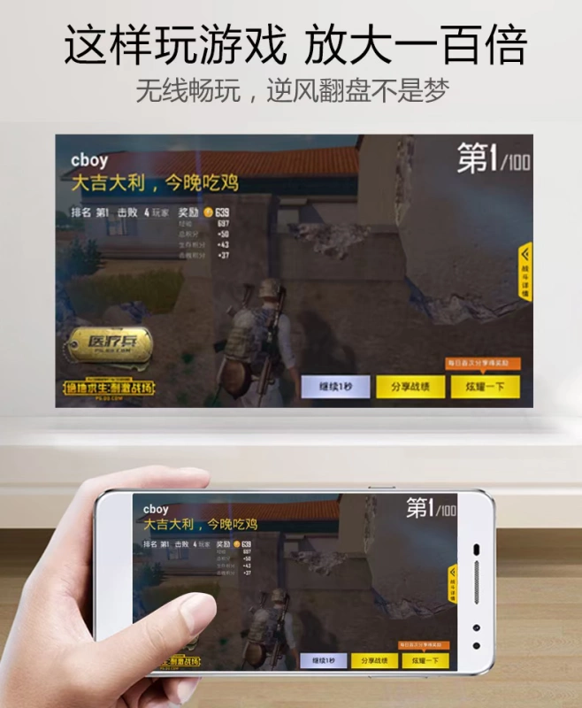 Rigal 瑞格尔 2019 máy chiếu 602 mới kinh doanh tại nhà văn phòng ban ngày HD wifi không dây 1080p rạp hát tại nhà 4K micro điện thoại di động máy chiếu 3D nhỏ