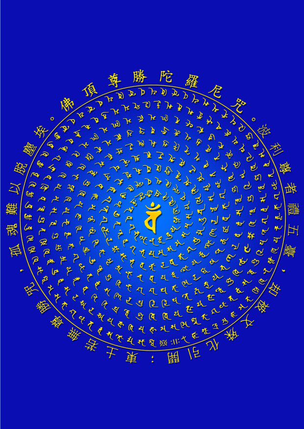 Statue of Buddha portrait of Buddhist BodhisattBodhisattva donka portrait Buddha Top Statue Buddha's Crown Wheel Double Face Plastic-coated photo paper