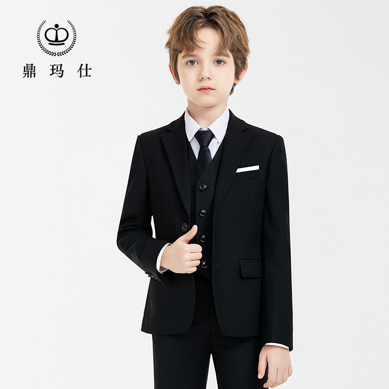Children's Suit Set, Handsome Boy's Flower Boy Dress, Piano Performance Outfit, Suit Jacket for Older Boys and Little Boys