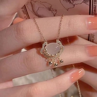 S925 Серебро [пинг xiaocheng Light Golden Color] Положите грудковое молоко/плодное.