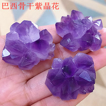 Natural Brazilian backbone amethyst flowers