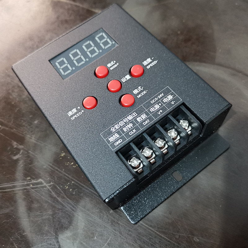 led lamp with full-color point light source marquee lamp dimming controller programmable line lamp guardrail tube running water chasing light