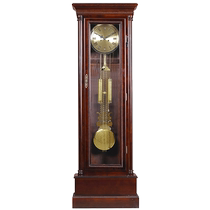 Coque verticale Classique Européen-style cloche salon salle de séjour en bois massif bois rétro chinois cloche en bronze horloge pendule au marteau