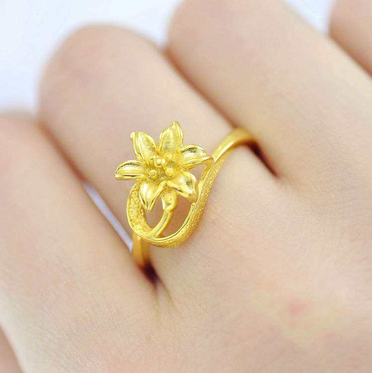 Bague Femme OTHER   en Alliage argent plaque plaque or - Ref 3086641 Image 31