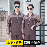 Светло -коричневый темно -коричневый костюм