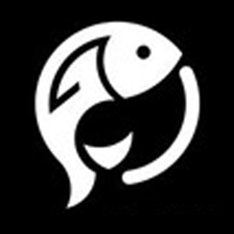 畅游鱼设计教育的LOGO