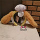 Shanghai Disneyland ຕົວແທນການຊື້ພາຍໃນປະເທດ Keqi'an plush ear headband headband hair accessories cartoon animation