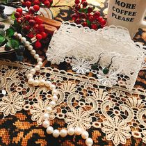 Pastoral lace tablecloth curtain curtain accessories accessories photo background props curtain strap DIY