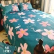 Cotton đệm cũ vải thô vải lanh gối gối bông đôi giường đơn 1,8m 2 m giường vải tăng mùa hè