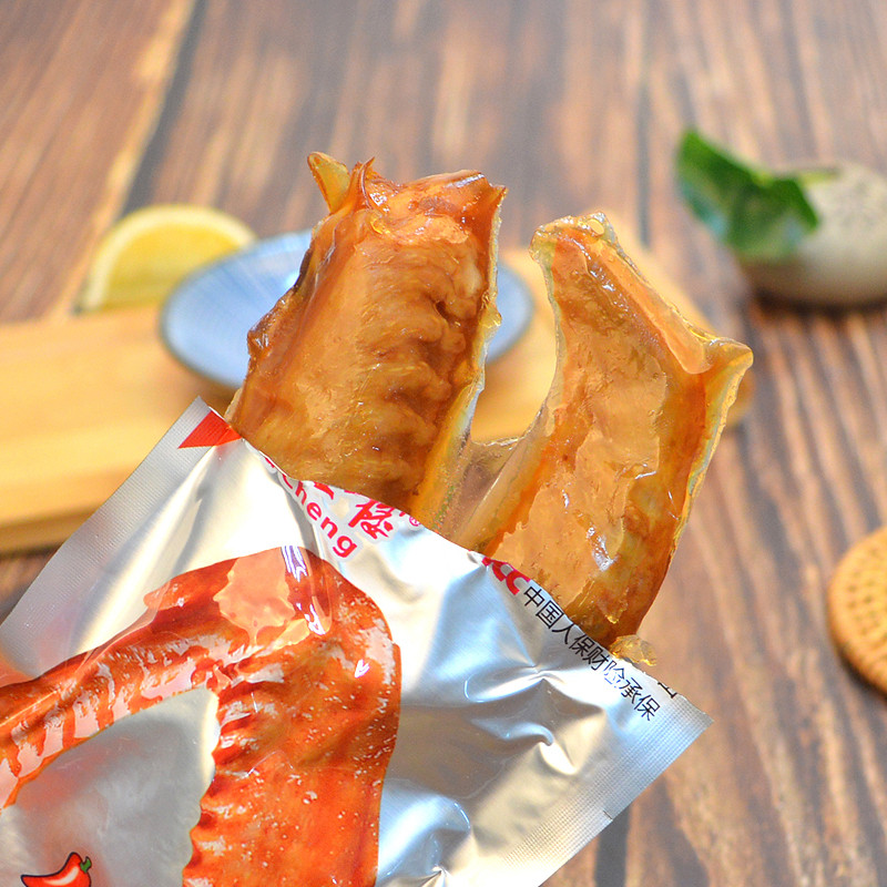 Dasheng soil Building duck fin and spicy fujian Longyan specialty fragrant spicy duck fin snacks from 20