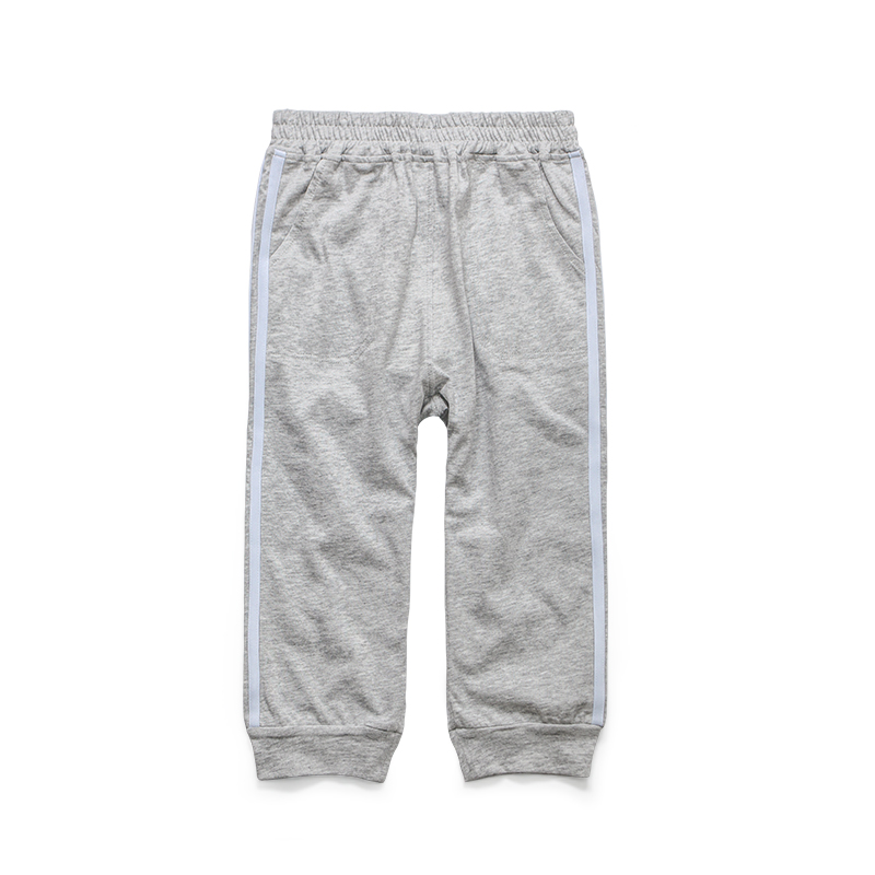 Lotai trẻ em bông hữu cơ sweatpants chàng trai cô gái bông cotton thể thao bảy điểm thoải mái quần trẻ Bảy quần.