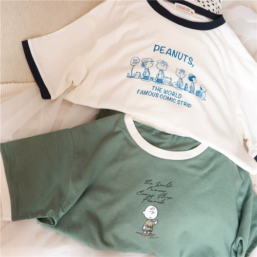 Японский заказ оригинальный заказ!Snoopy 35 Cotton T -For
