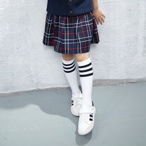 (5 pairs) Feitian Xiaoya childrens midline socks Four seasons socks Primary School students baseball socks sports stockings