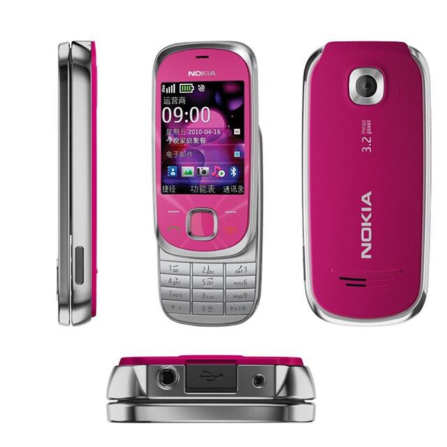 Nokia/ŵ»ùÑÇ7230 Å®ÐÔ»¬¸Ç ʱÉÐѧÉú´ó×ÖÌå´óÉù3G±¸ÓÃÀÏÈËÊÖ»ú