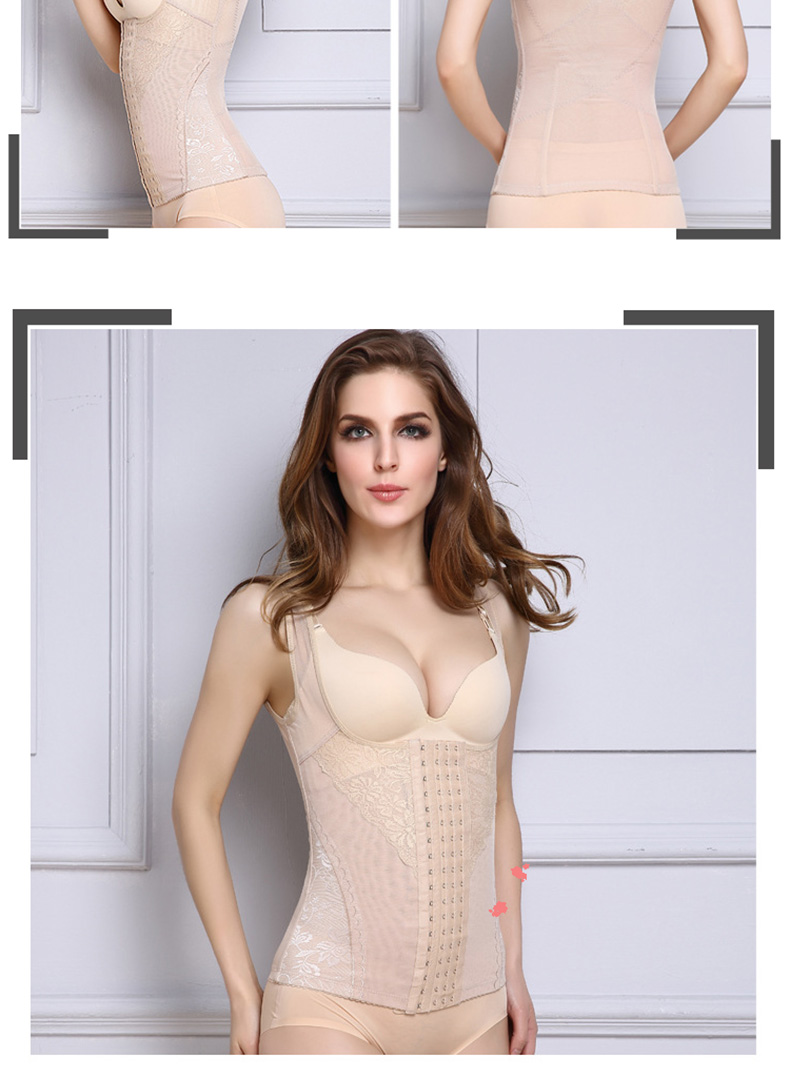 Phiên bản nâng cao của đốt cháy chất béo vent nhựa quần áo cơ thể bụng eo body body vest sau sinh giảm béo đồ lót cơ thể phần mỏng