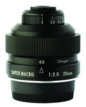 Zhongan optical 20mmF2 4x-4 5x full-width ultra-Micro Lens
